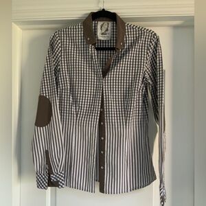 Betty Barclay business casual button down cotton shirt